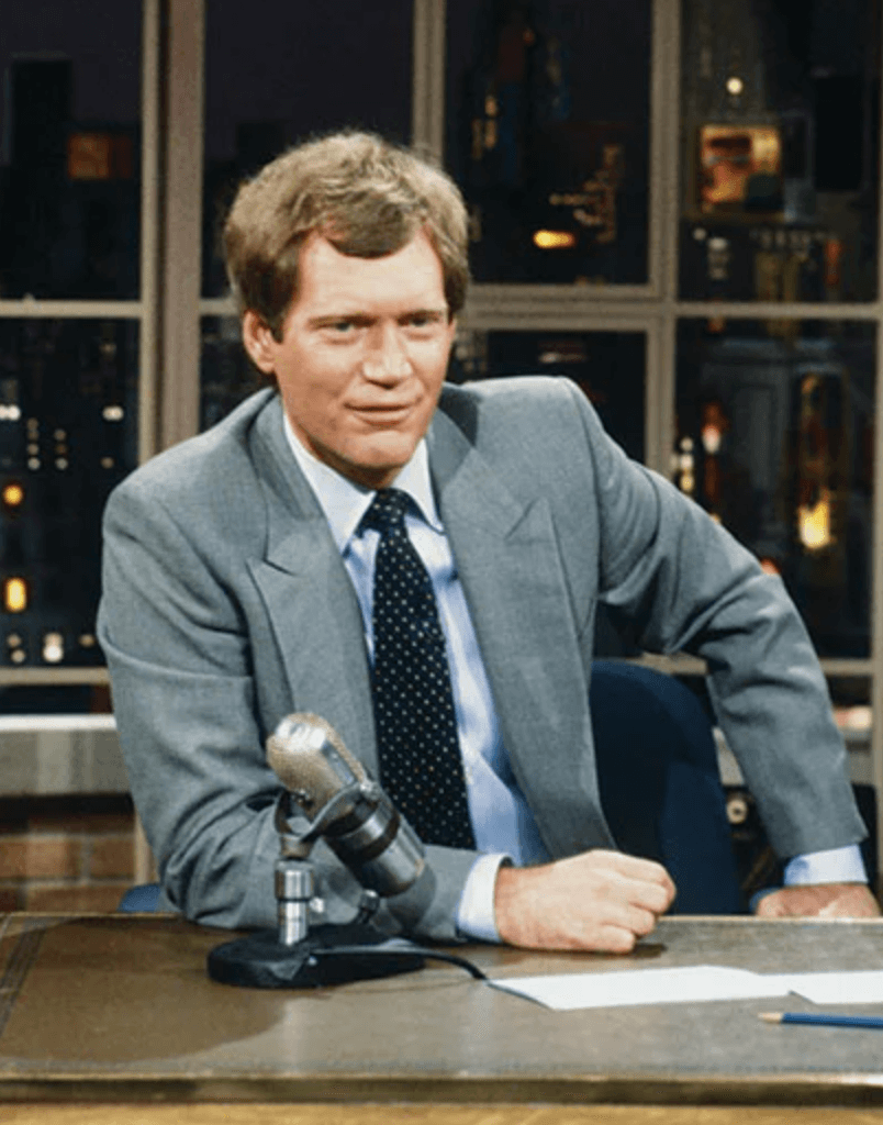 David Letterman in 1984.